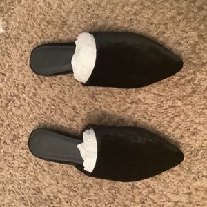 Velvet Joie Mules NWOT